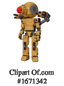Robot Clipart #1671342 by Leo Blanchette