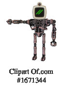 Robot Clipart #1671344 by Leo Blanchette