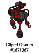 Robot Clipart #1671367 by Leo Blanchette