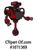 Robot Clipart #1671369 by Leo Blanchette