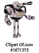 Robot Clipart #1671375 by Leo Blanchette