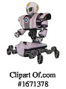 Robot Clipart #1671378 by Leo Blanchette