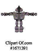 Robot Clipart #1671391 by Leo Blanchette
