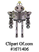Robot Clipart #1671406 by Leo Blanchette