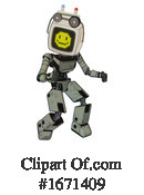 Robot Clipart #1671409 by Leo Blanchette