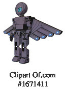 Robot Clipart #1671411 by Leo Blanchette
