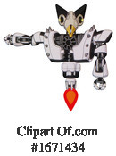 Robot Clipart #1671434 by Leo Blanchette