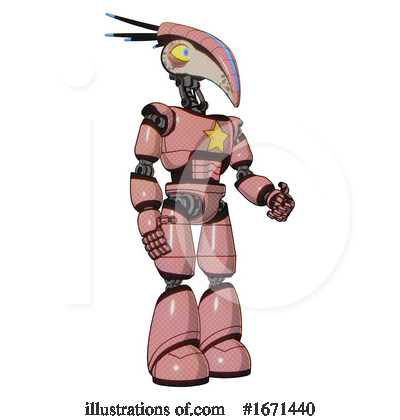 Royalty-Free (RF) Robot Clipart Illustration by Leo Blanchette - Stock Sample #1671440