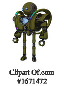 Robot Clipart #1671472 by Leo Blanchette