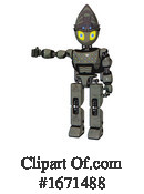 Robot Clipart #1671488 by Leo Blanchette