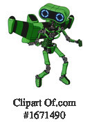 Robot Clipart #1671490 by Leo Blanchette