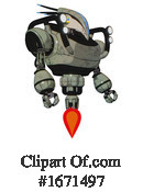 Robot Clipart #1671497 by Leo Blanchette