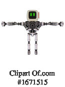 Robot Clipart #1671515 by Leo Blanchette