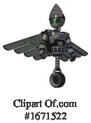 Robot Clipart #1671522 by Leo Blanchette