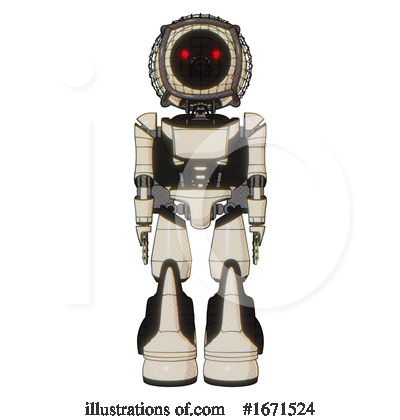 Royalty-Free (RF) Robot Clipart Illustration by Leo Blanchette - Stock Sample #1671524