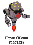 Robot Clipart #1671528 by Leo Blanchette