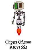 Robot Clipart #1671563 by Leo Blanchette