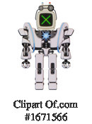 Robot Clipart #1671566 by Leo Blanchette