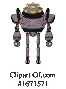 Robot Clipart #1671571 by Leo Blanchette