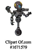 Robot Clipart #1671579 by Leo Blanchette