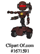 Robot Clipart #1671591 by Leo Blanchette
