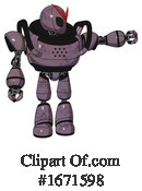 Robot Clipart #1671598 by Leo Blanchette