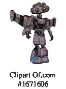 Robot Clipart #1671606 by Leo Blanchette