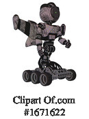Robot Clipart #1671622 by Leo Blanchette