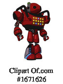 Robot Clipart #1671626 by Leo Blanchette
