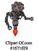 Robot Clipart #1671629 by Leo Blanchette