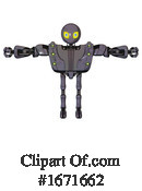 Robot Clipart #1671662 by Leo Blanchette