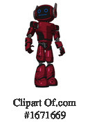 Robot Clipart #1671669 by Leo Blanchette