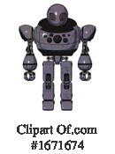 Robot Clipart #1671674 by Leo Blanchette