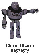 Robot Clipart #1671675 by Leo Blanchette