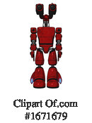 Robot Clipart #1671679 by Leo Blanchette