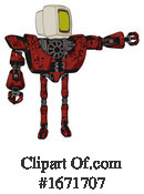 Robot Clipart #1671707 by Leo Blanchette