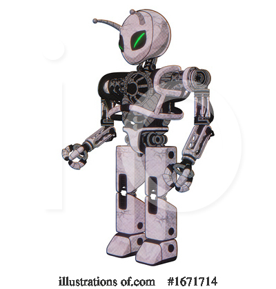 Royalty-Free (RF) Robot Clipart Illustration by Leo Blanchette - Stock Sample #1671714