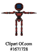 Robot Clipart #1671728 by Leo Blanchette