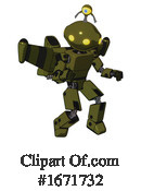 Robot Clipart #1671732 by Leo Blanchette