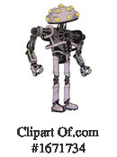 Robot Clipart #1671734 by Leo Blanchette