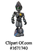 Robot Clipart #1671740 by Leo Blanchette