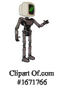 Robot Clipart #1671766 by Leo Blanchette