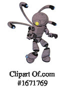 Robot Clipart #1671769 by Leo Blanchette