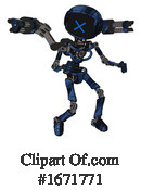 Robot Clipart #1671771 by Leo Blanchette
