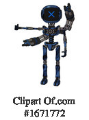Robot Clipart #1671772 by Leo Blanchette