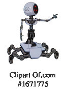 Robot Clipart #1671775 by Leo Blanchette