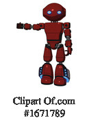 Robot Clipart #1671789 by Leo Blanchette