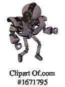 Robot Clipart #1671795 by Leo Blanchette