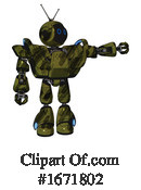 Robot Clipart #1671802 by Leo Blanchette