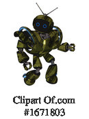 Robot Clipart #1671803 by Leo Blanchette